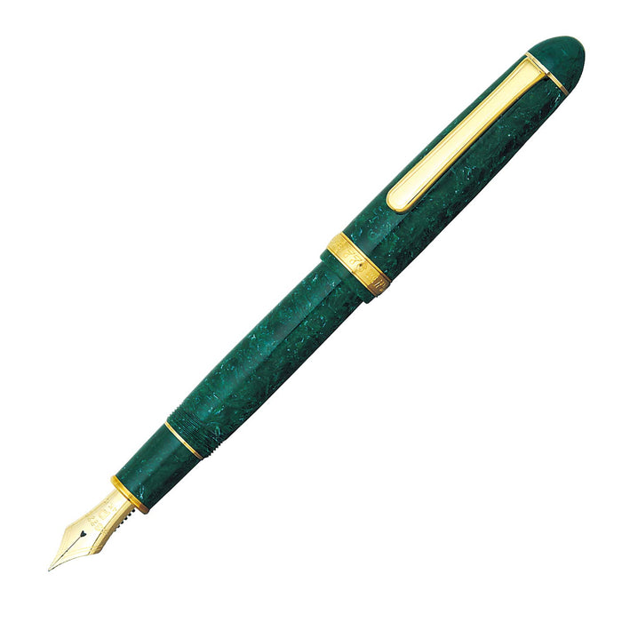 白金品牌 Bold Emerald Celluloid 钢笔 PTB-35000#45-4