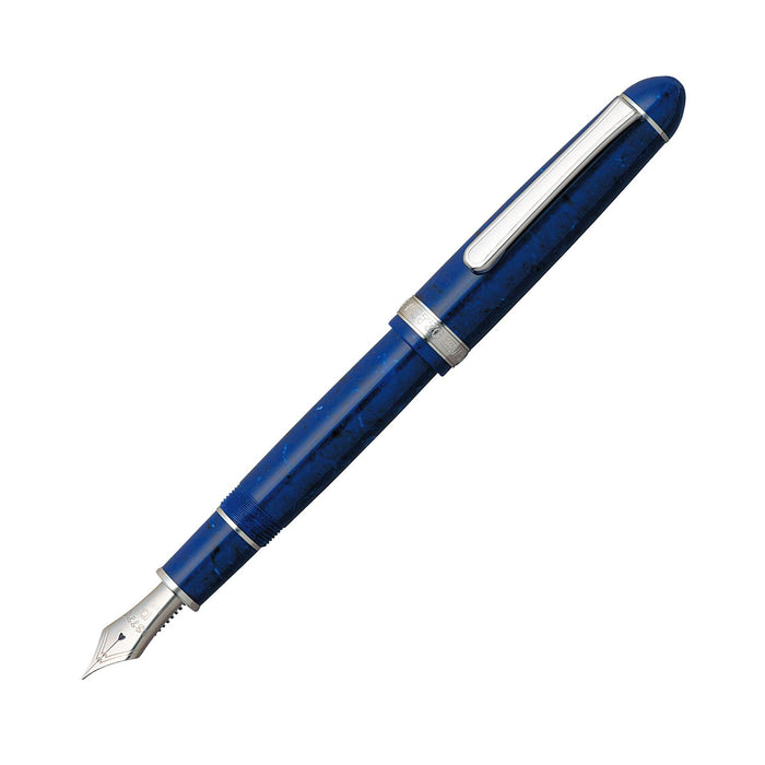 Platinum Bold Midnight Ocean Celluloid Fountain Pen PTB-35000#50-4