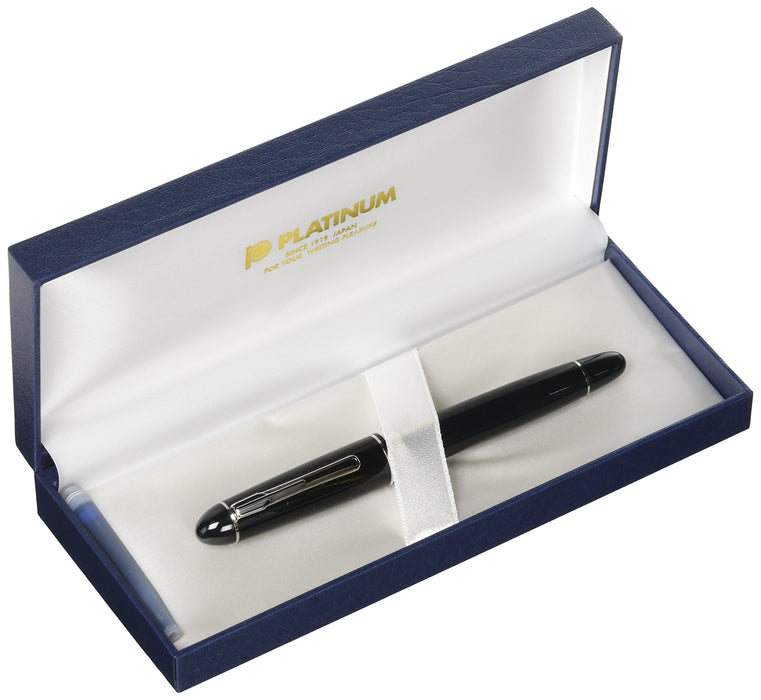 Platinum Fountain Pen President Black Bold Series PTB-25000PR