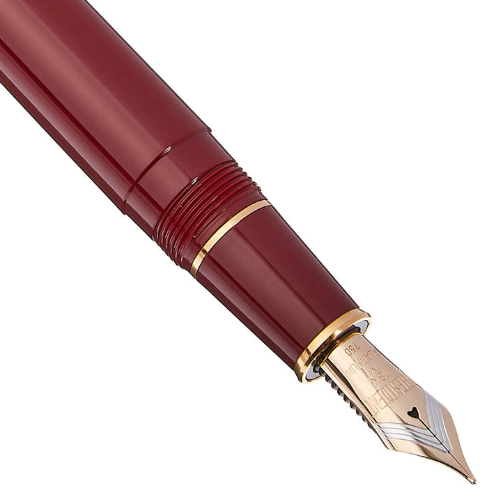 Platinum Fountain Pen President Medium Point Wine Red - PTB-20000P#10-3