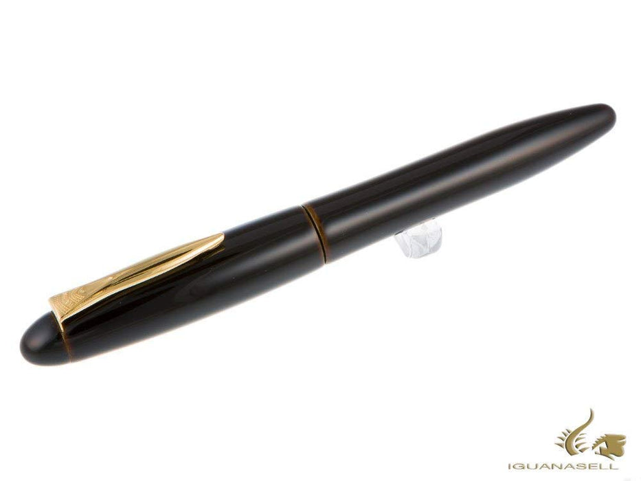 Platinum Izumo Tame Nuri Loquat 18K Gold Medium Point Fountain Pen Piz-55000#30