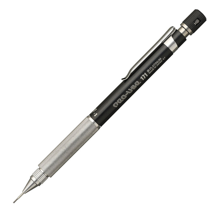 Platinum Fountain Pen Professional Mechanical Pencil 0.7mm Black MSDA-1500C#1