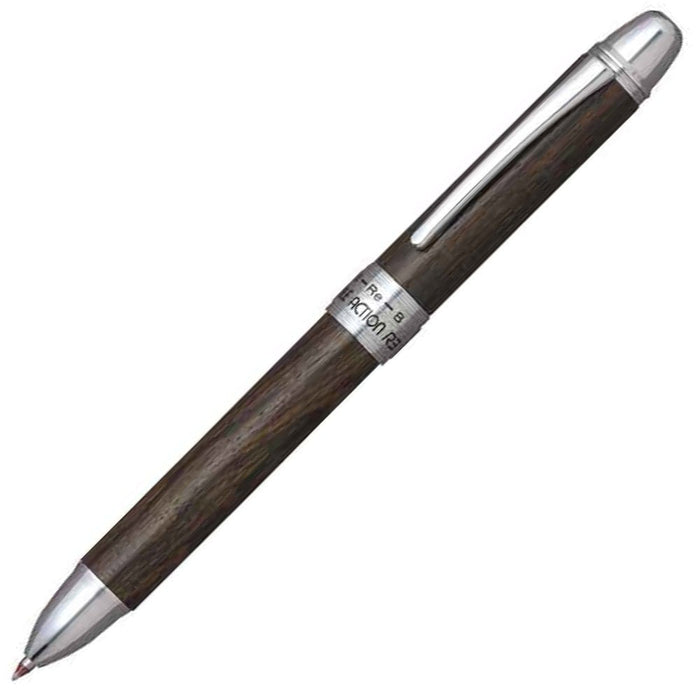 Platinum Fountain Pen - Double Action Multifunctional Pen Wooden Cordia Black Mwb-3000Rw#1-Kiichin - The #1 Place for Japanese Goods in Your Hand!