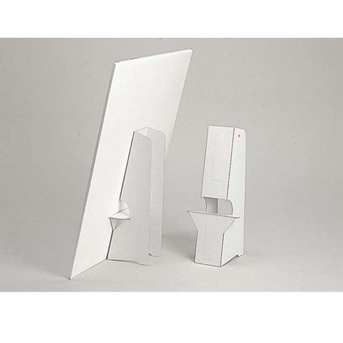 Platinum Fountain Pen Business Card Size White Paper Stand - 10 Pieces AS-500F