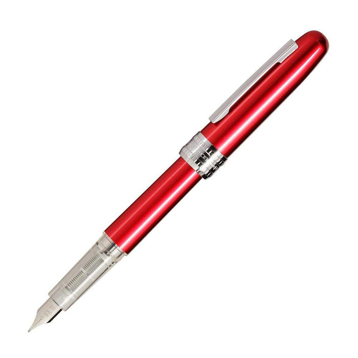 Platinum Plaisir Pgb-1000#70 Fountain Pen in Vibrant Red