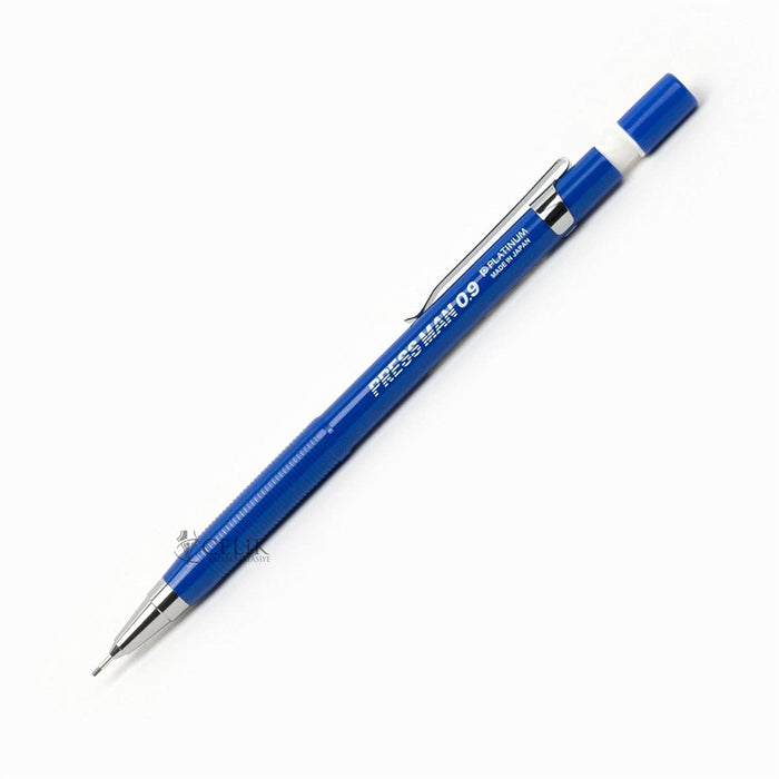 Platinum Fountain Pen Pressman Blue MPS-200#56 Mechanical Pencil