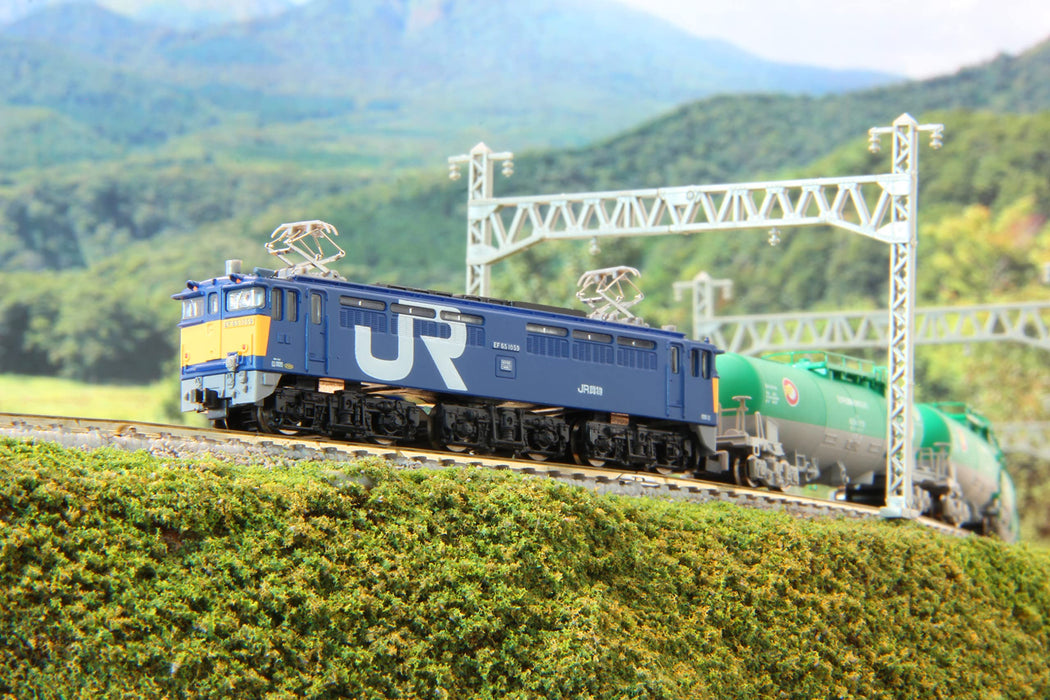 Rokuhan Z Gauge Model Electric Locomotive EF65 Type 1000 No. 1059 JR Freight