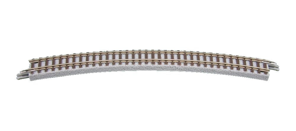 Rokuhan Z Gauge R015 - 30° Curved R270 Rail for Model Trains