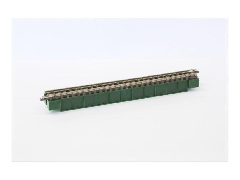 Rokuhan Z Gauge R071 Deck Girder Iron Bridge in Green