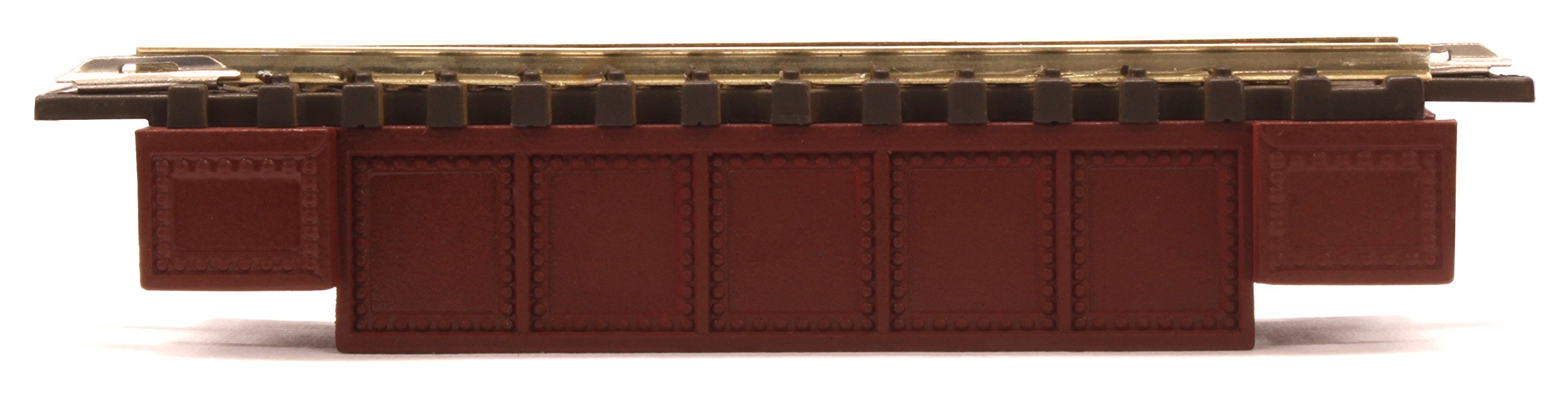 Rokuhan Z Gauge R085 Short Deck Girder Bridge Maroon