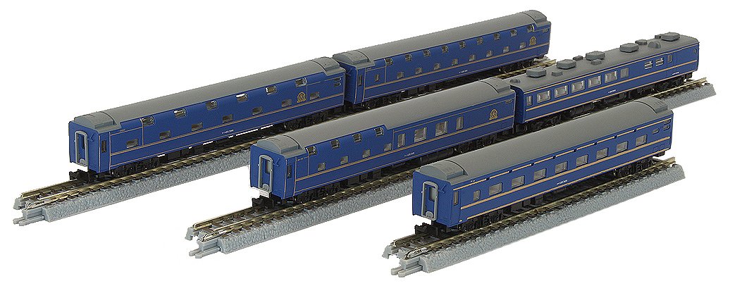 Rokuhan Z Gauge T017-2 24-Series 5-Car Set JR East/Hokkaido Hokutosei Formation