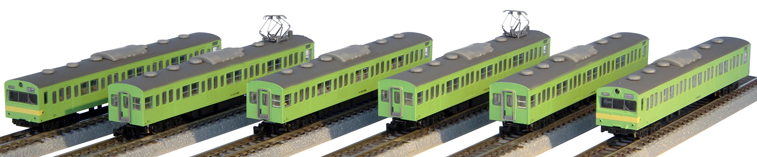 Rokuhan Z Gauge Kansai Line 6-Car Set - Jnr 103 Series Uguisu Color-Kiichin - The #1 Place for Japanese Goods in Your Hand!