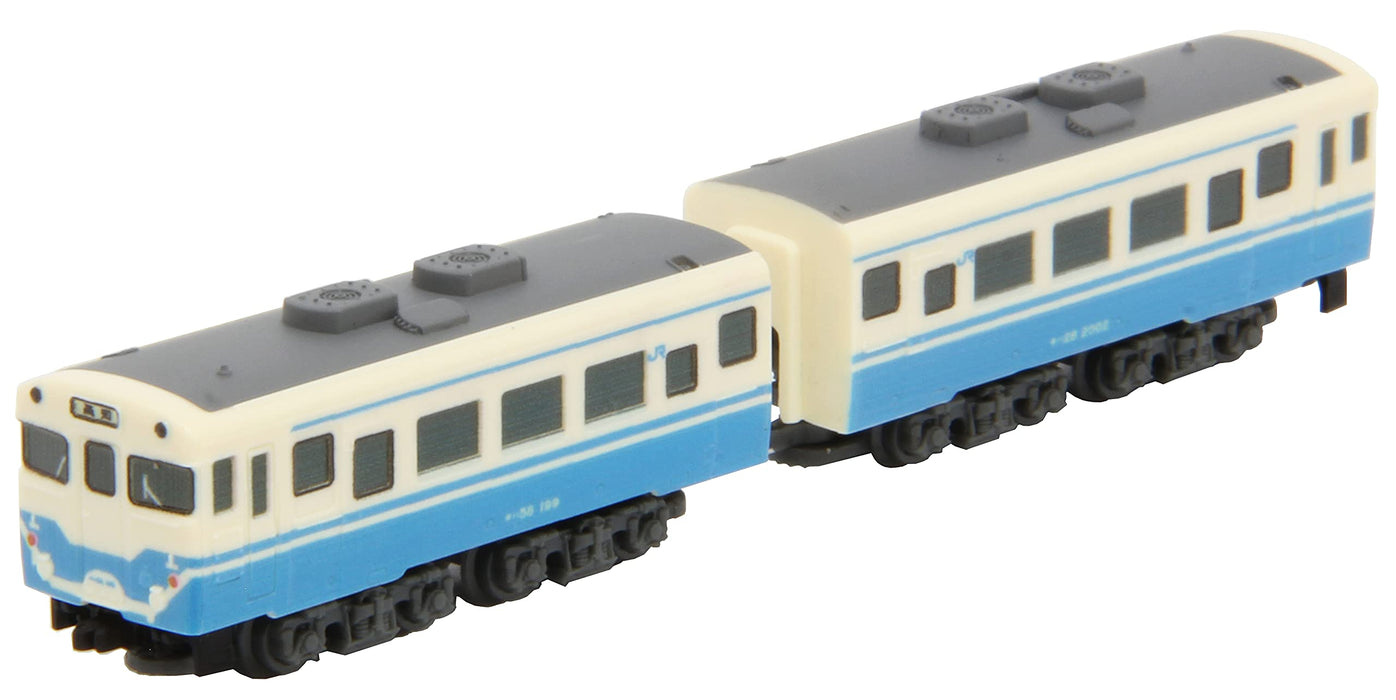 Rokuhan Z Gauge Shorty Kiha58 - Shikoku Color Diesel Railway Model Car