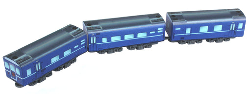Rokuhan Z Gauge Shorty Blue Passenger Railway Model Car Sa007-1-Kiichin - The #1 Place for Japanese Goods in Your Hand!