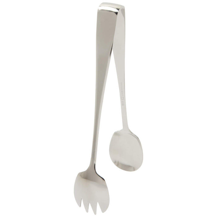 Sunnap Salad Service Tongs Sa18-0 Large Silver Bsc25001-Kiichin - The #1 Place for Japanese Goods in Your Hand!