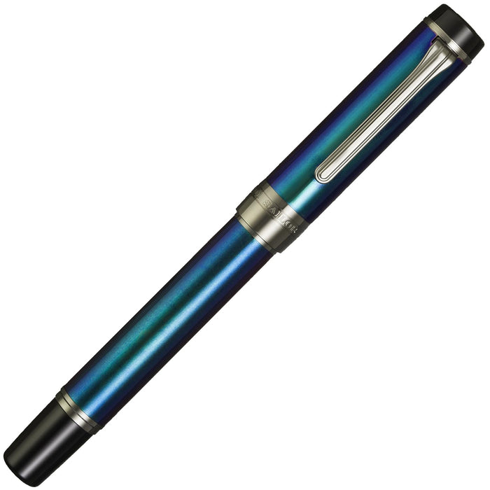 Sailor Cylint Lagoon Fountain Pen Medium Nib Stainless Steel