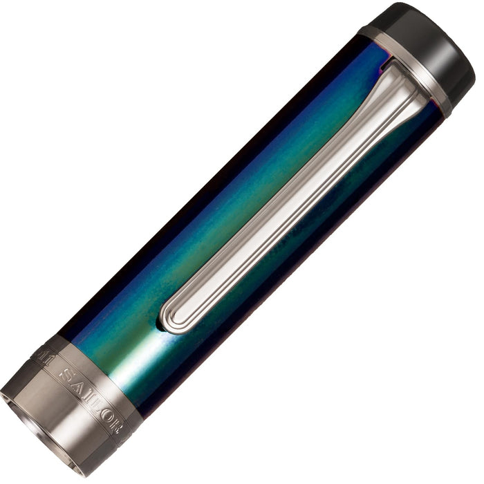 Sailor Cylint Lagoon Fountain Pen Medium Nib Stainless Steel