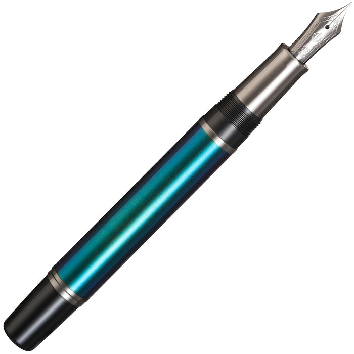 Sailor Cylint Lagoon Fountain Pen Medium Nib Stainless Steel