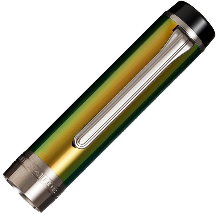 Sailor Fountain Pen Cylint Scarab Stainless Steel Bold Nib 10-6006-660