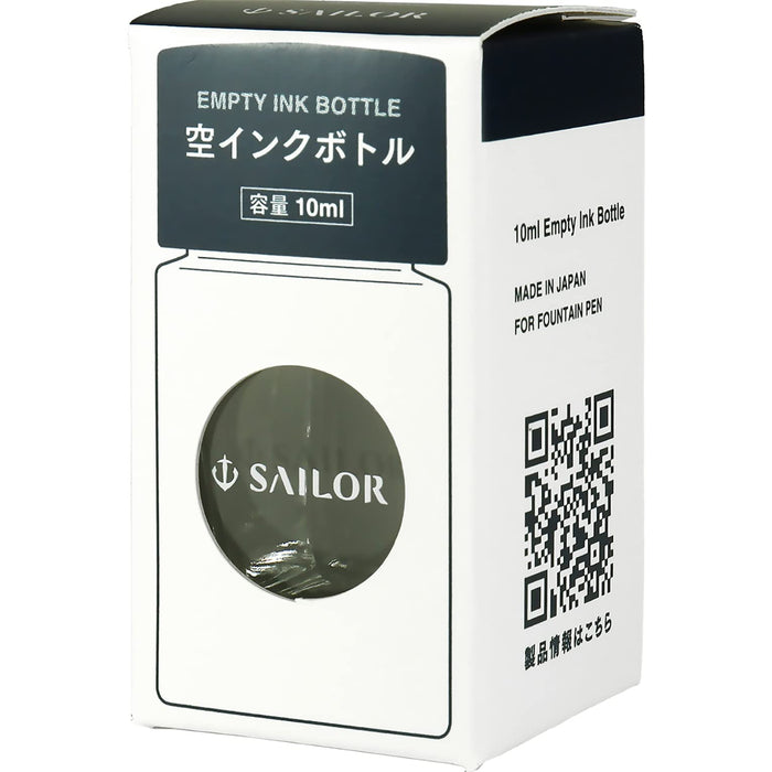 Sailor 钢笔透明空墨水瓶 10ml 容量 6 支装