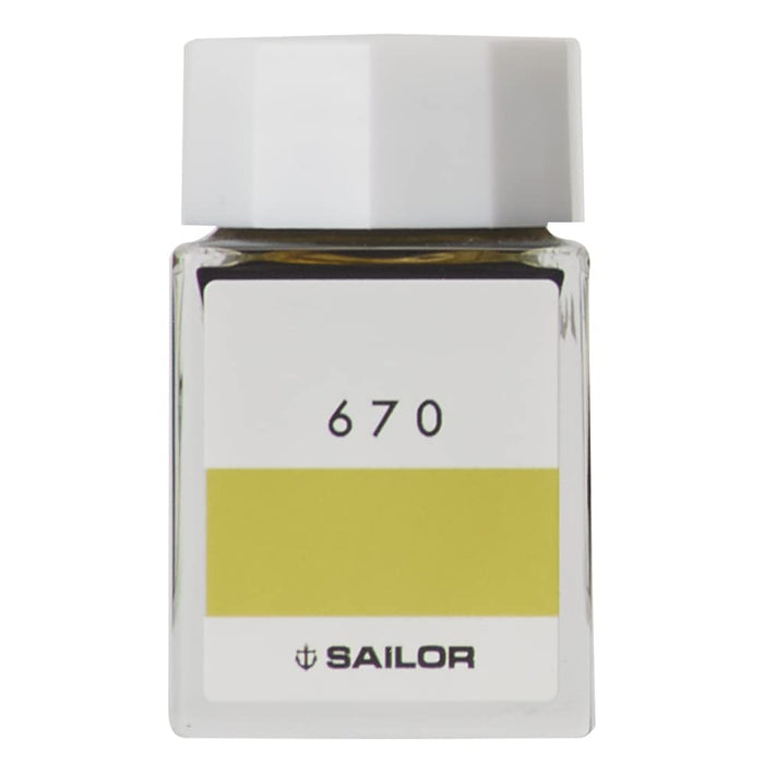 Sailor 钢笔配 Kobo 670 染料 20 毫升瓶装墨水型号 13-6210-670