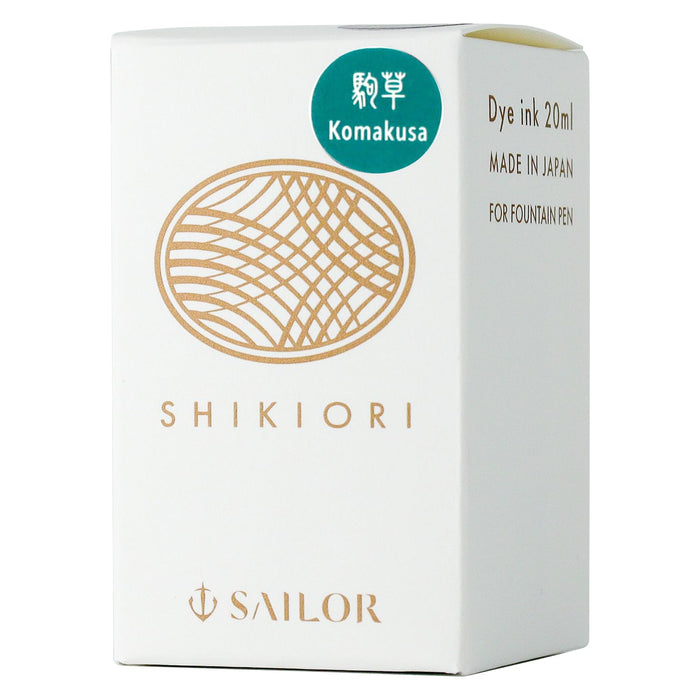 Sailor Fountain Pen Shikiori Sansui Komagusa 20ml Bottle Ink Dye 13-1008-230