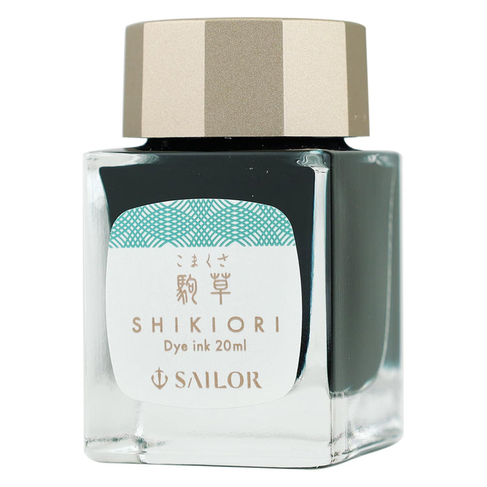 Sailor 钢笔 Shikiori Sansui Komagusa 20ml 瓶装墨水染料 13-1008-230