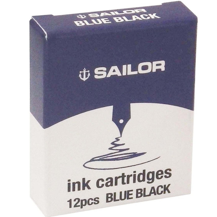 Sailor Fountain Pen Blue Black Dye Cartridge Ink 13-0404-144