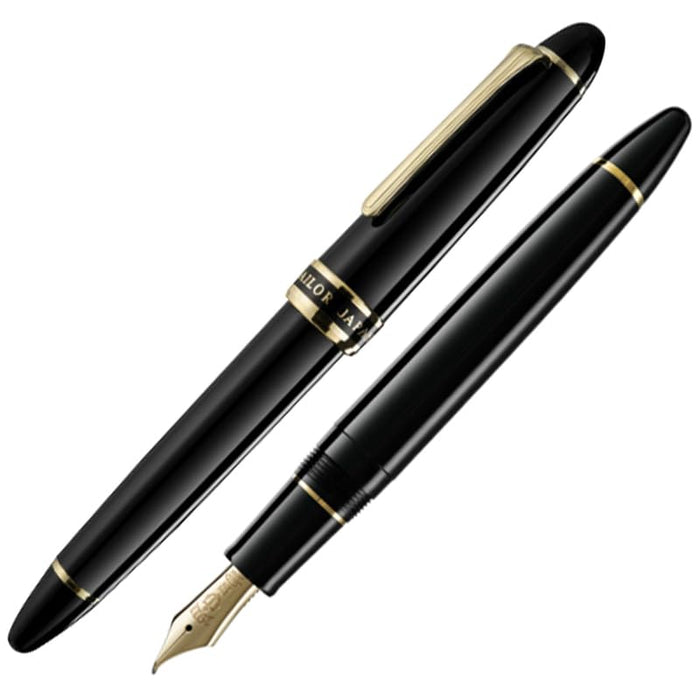 Sailor Fountain Pen Large Naginata Concorde Black 21K 10-7421-120 Model