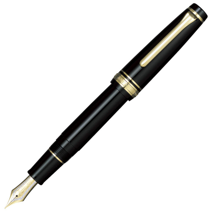 Sailor Professional Gear 金色细头黑色钢笔 11-2036-220