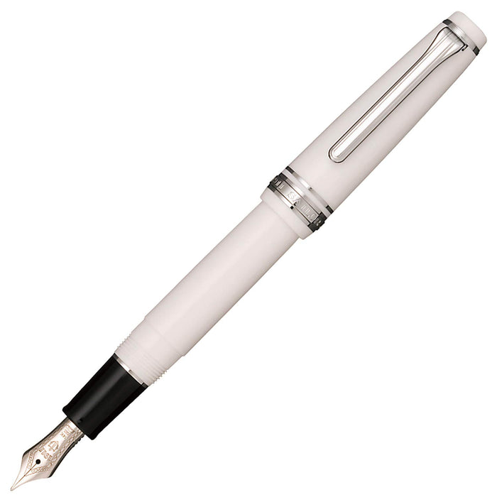 Sailor Professional Gear 細長銀白色中尖鋼筆 11-1222-410