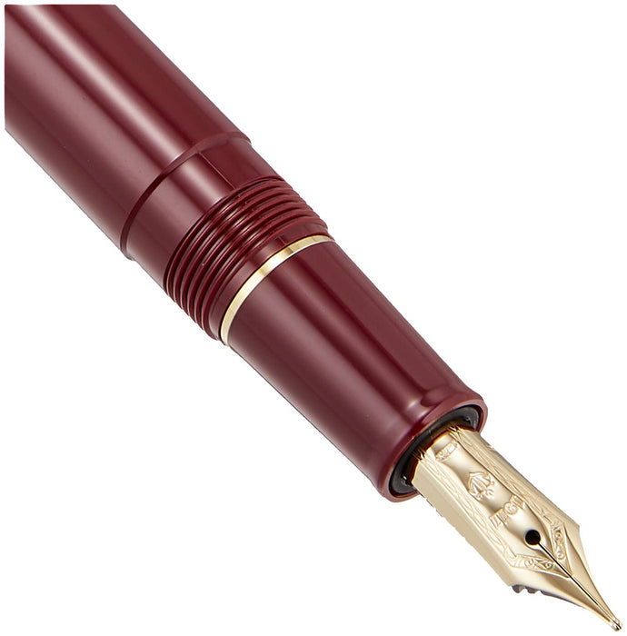 Sailor Fountain Pen Profit Casual Bold Gold Trim Red - Model 11-0570-630