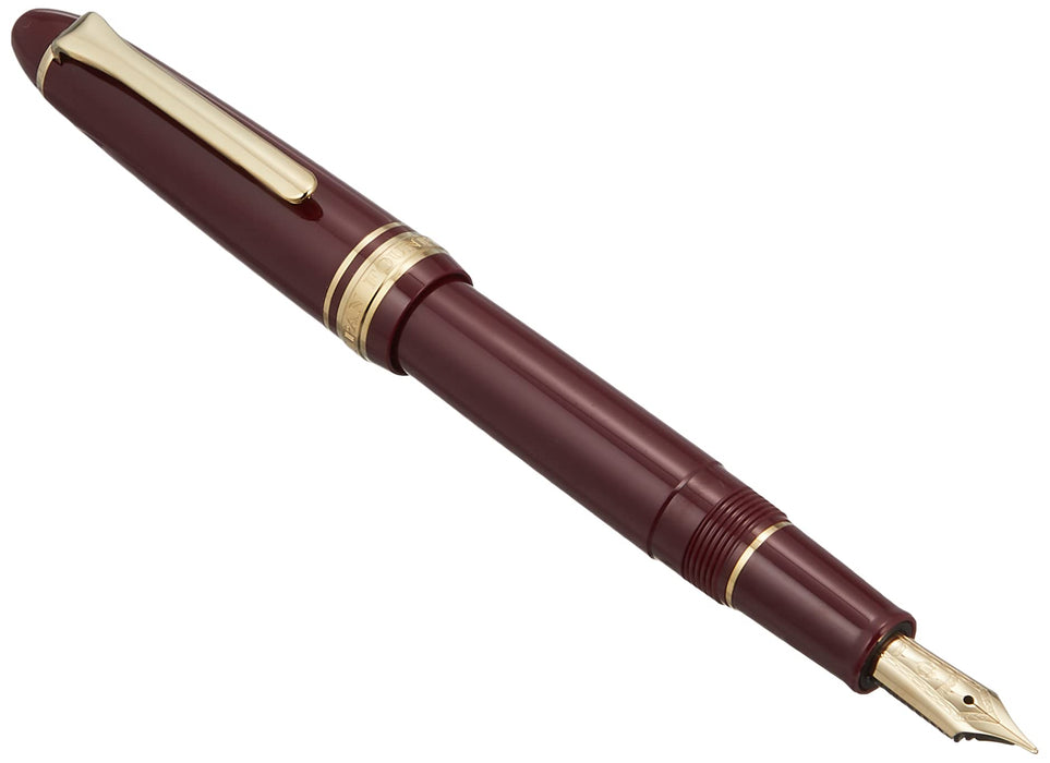 Sailor Fountain Pen Profit Casual with Gold Trim Red Medium Point 11-0570-430