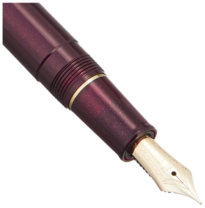 Sailor Fountain Pen Profit with Fine Point and Light Gold Trim Shining Red - 11-1038-230