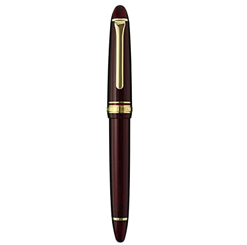 Sailor Fountain Pen Medium Fine Red with Light Gold Trim Profit Model 11-1038-330