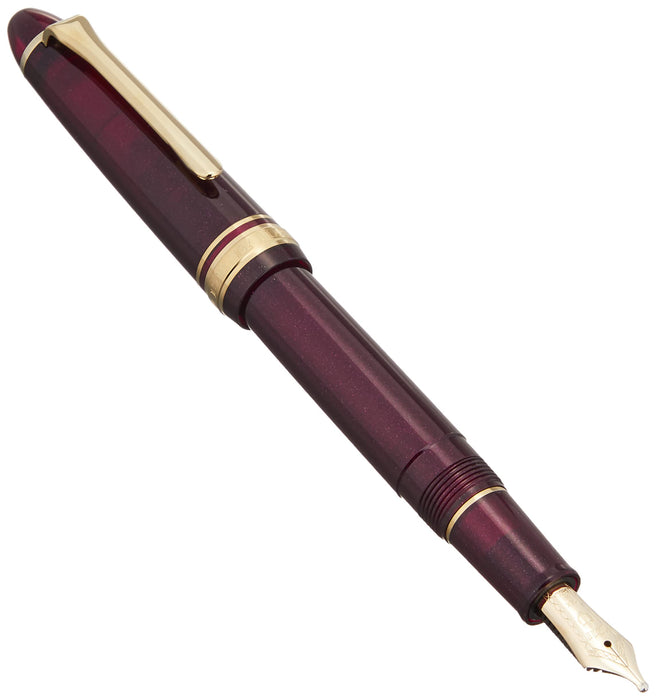 Sailor Fountain Pen Profit - Shining Red with Light Gold Trim Zoom Nib 11-1038-730