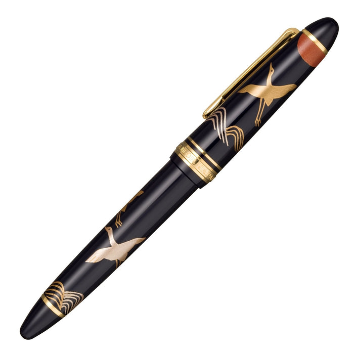 Sailor Fountain Pen Profit Makie Tsuru Medium Point Model 10-3052-440