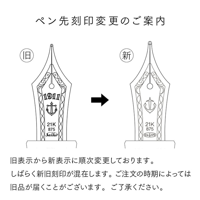 Sailor 钢笔 Profit Standard 21 Marun Zoom 型号 11-1521-732