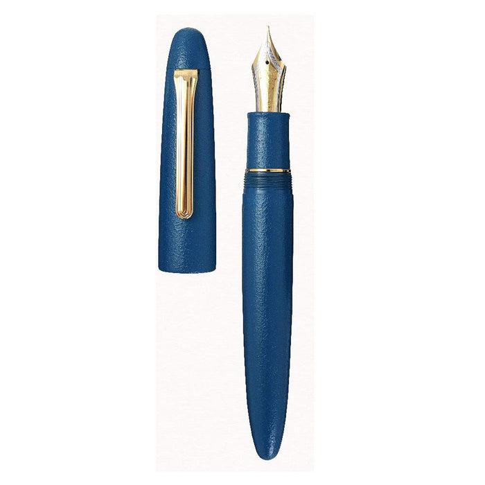 Sailor Fountain Pen Ayaka Deep Blue Bold Nib Traditional Lacquer Art 10-1584-640