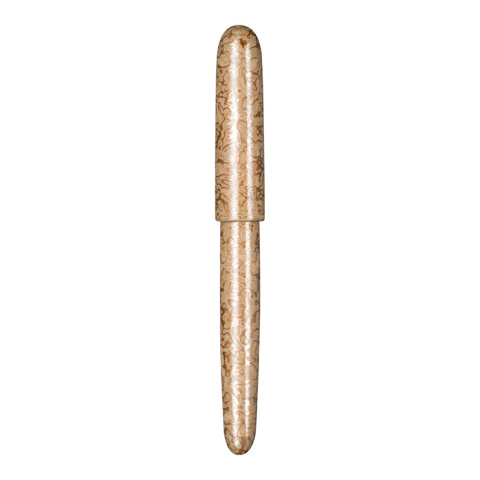 Sailor Fountain Pen - Traditional Rei Aomori Fuga Lacquer Art Medium Font Chestnut Color Model 10-8836-480-Kiichin - The #1 Place for Japanese Goods in Your Hand!