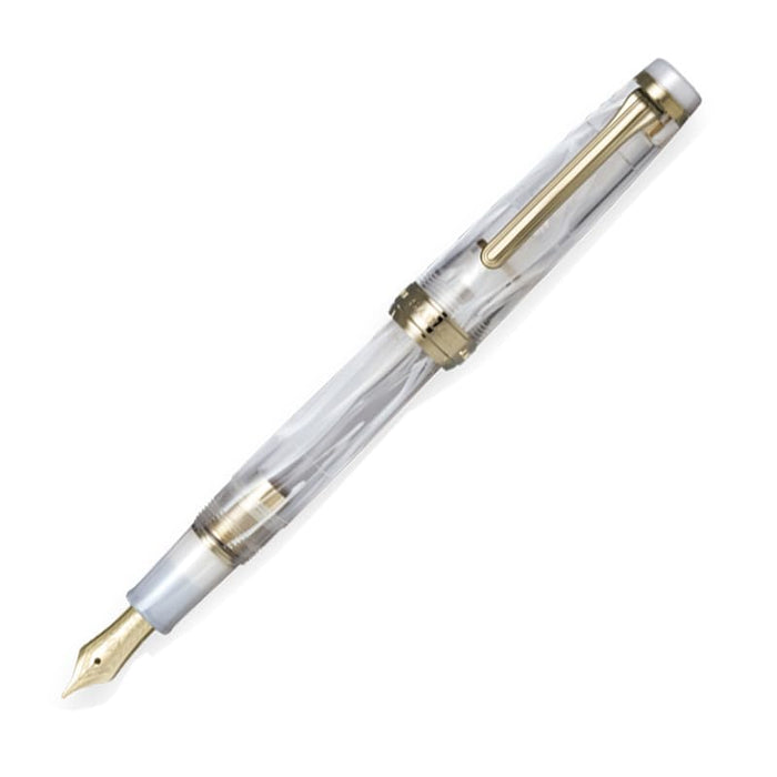 Sailor Veilio Pearl White GT Fountain Pen 21K Medium Fine Point 11-5045-210