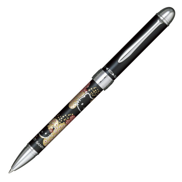 Sailor Fountain Pen Multifunctional Elegant Makie Hello Kitty 2 Colors Black Flower P0160335220