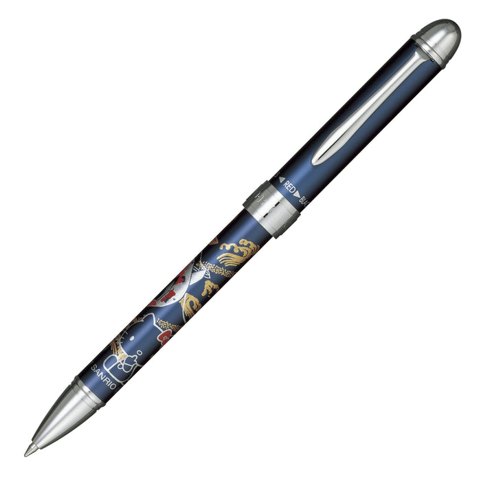 Sailor Multifunctional Fountain Pen 2 Colors Elegant Makie Hello Kitty Blue Carp Design-Kiichin - The #1 Place for Japanese Goods in Your Hand!