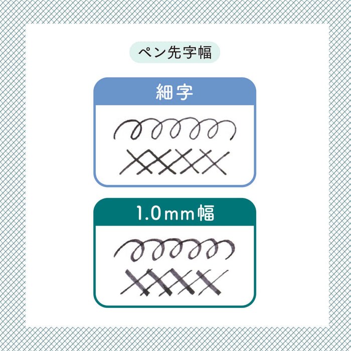 Sailor 鋼筆細尖 1.0 毫米筆尖 Hocoro 雙灰型號 12-0220-021