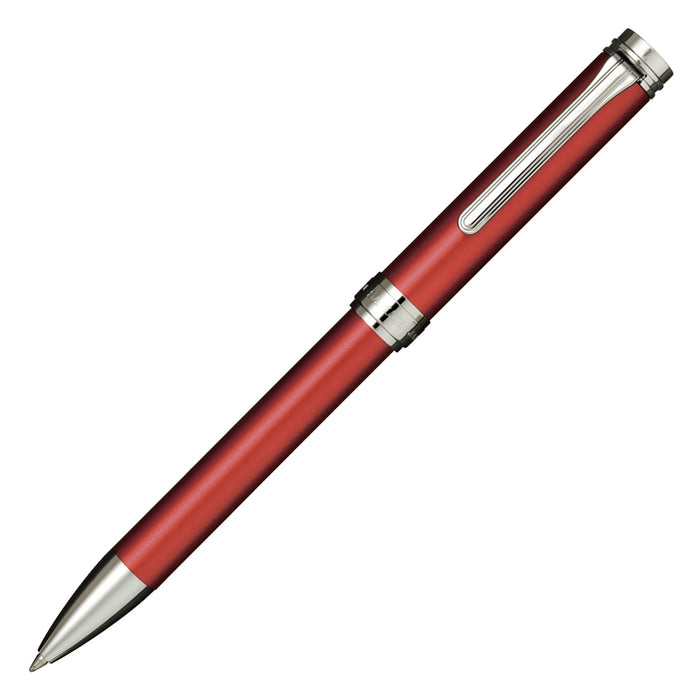 Sailor Fountain Pen Barcarol Silver Red Oil-Based Ballpoint – Model 16-0805-230