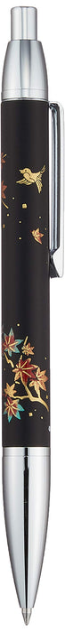 Sailor Fountain Pen with Graceful Makie Small Bird on Palm Design Black 16-0366-220