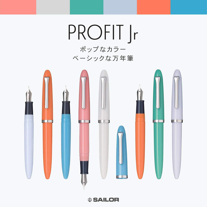 Sailor Fountain Pen Profit Junior in Cyan Blue Medium Fine 12-0222-340