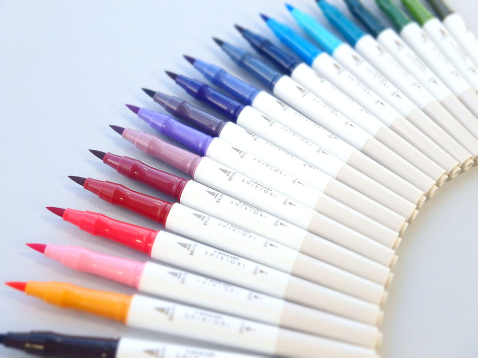 Sailor Fountain Pen Four Seasons Autumn 5-Color Water-Based Marker Set 25-5101-003-Kiichin - The #1 Place for Japanese Goods in Your Hand!