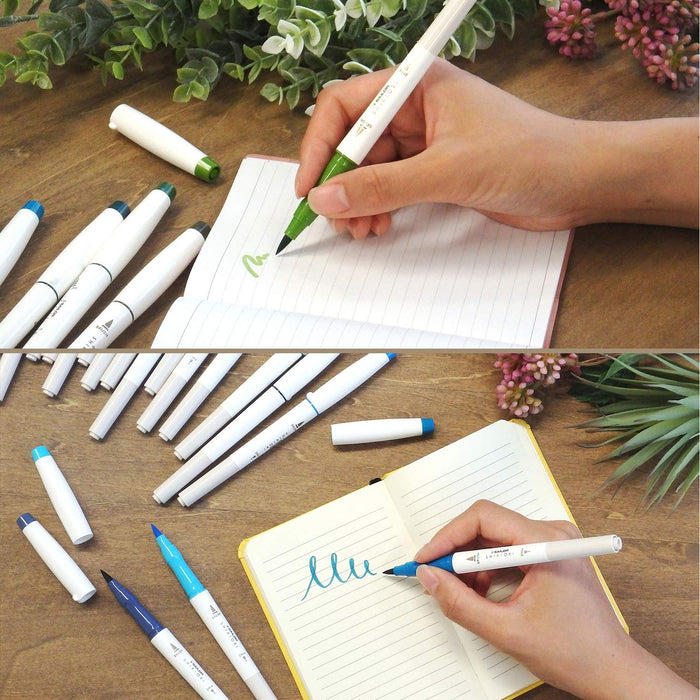 Sailor Fountain Pen Shikiori Watercolor Marker Set 20 Colors - 25-5400-000-Kiichin - The #1 Place for Japanese Goods in Your Hand!