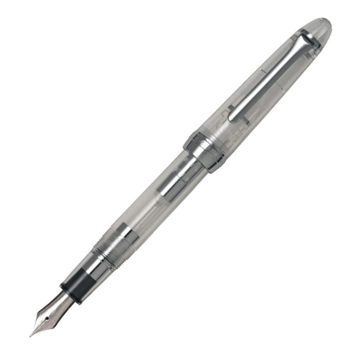Sailor Fountain Pen Profit Lite Demonstrator Medium Nib Silver Trim Model